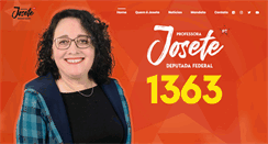 Desktop Screenshot of professorajosete.com.br